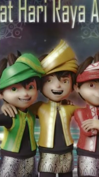 ccp boboiboy menyambut hari raya idul fitri