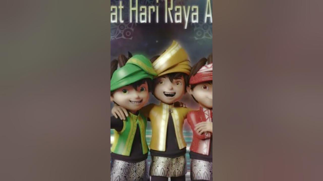ccp boboiboy menyambut hari raya idul fitri