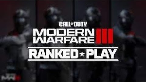 why Does No One Play Objective? Mw3 Ranked