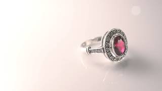 Ruby Ring "Window-Case"