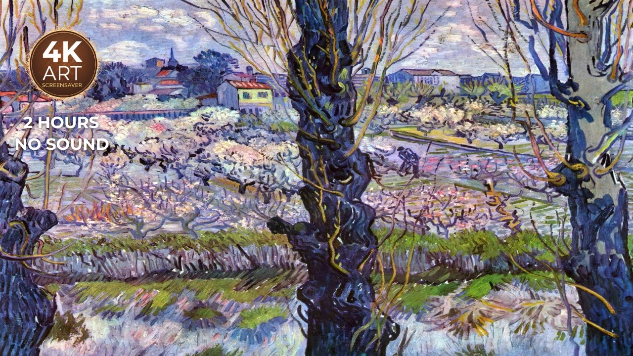 The Town That Changed Everything | Van Gogh View of Arles | 2 Hours Screensaver