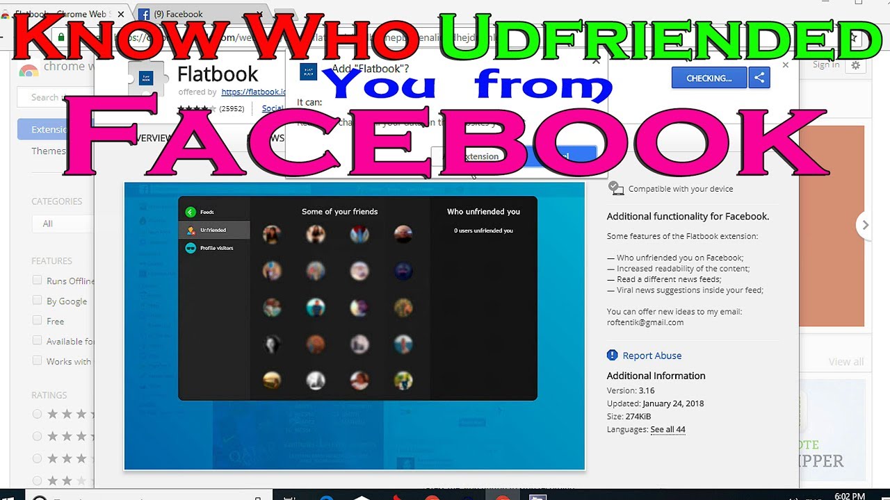 how to see who unfriended you on facebook 20