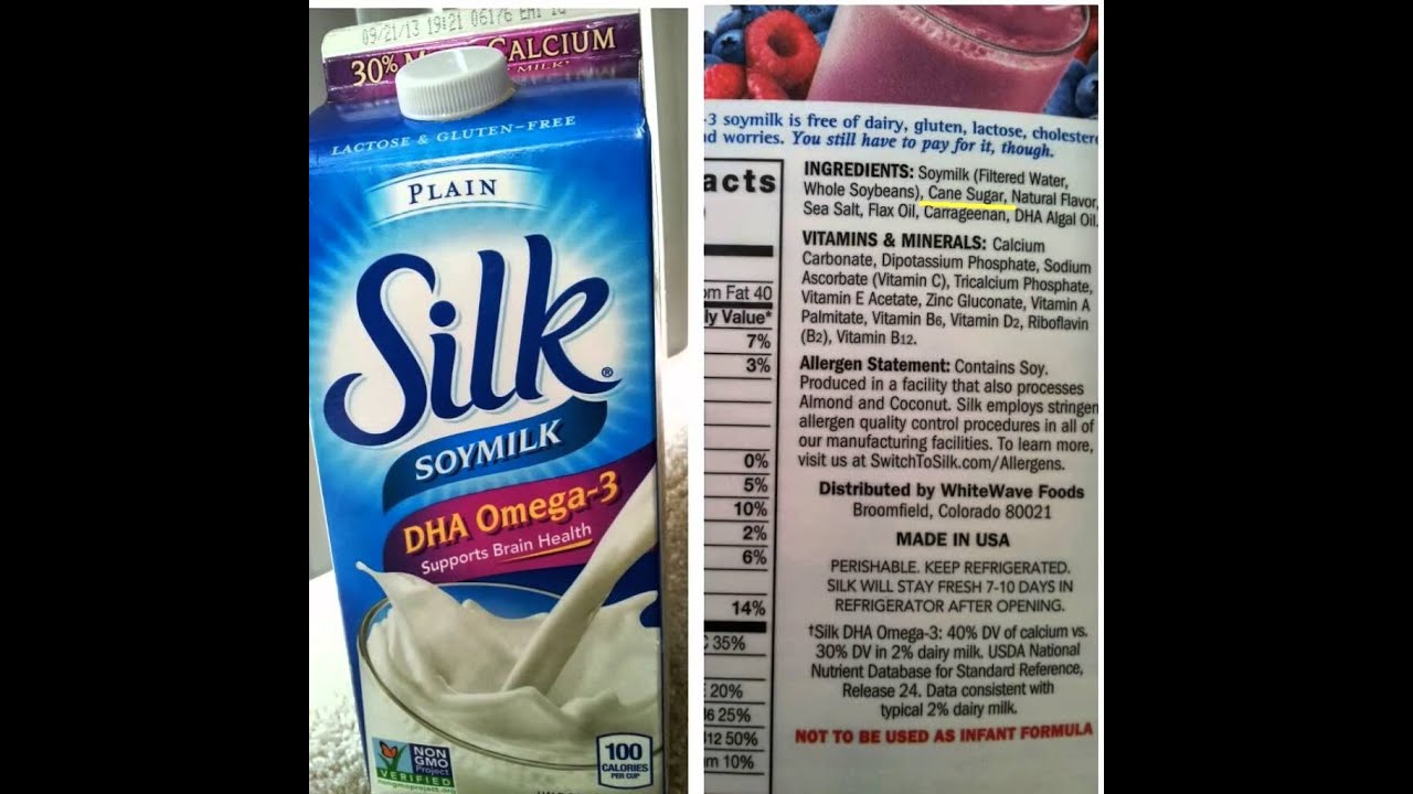How Plain is your Silk Soymilk Plain? Silk Soymilk Plain - YouTube