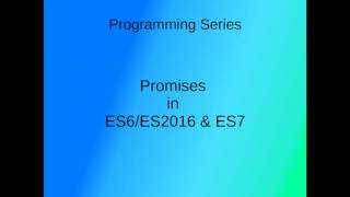 ES2015 / ES6 Promises