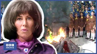 1971: The INFAMOUS Blue Peter CAMPFIRE Incident | Blue Peter | Classic BBC Clips | BBC Archive