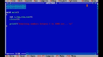 C Program to Print Armstrong Number from 1 to 1000