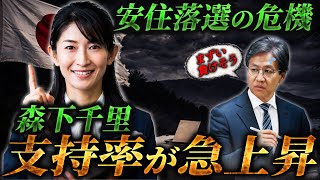 [Dramatic Change] Jun Azumi is likely to lose | Morishita Chisato's support rate surges, making h...