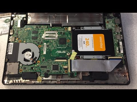 ускоряю старый ноутбук (нетбук) Asus eee pc 1215p ssd диском на 250 gb Asus Eee Pc 1001Px Bluetooth 2
