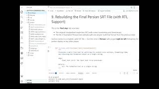 CS50 Final Project: Persian Subtitles Translator for CS50 Lectures | Mehran Najarian Khalil Abad