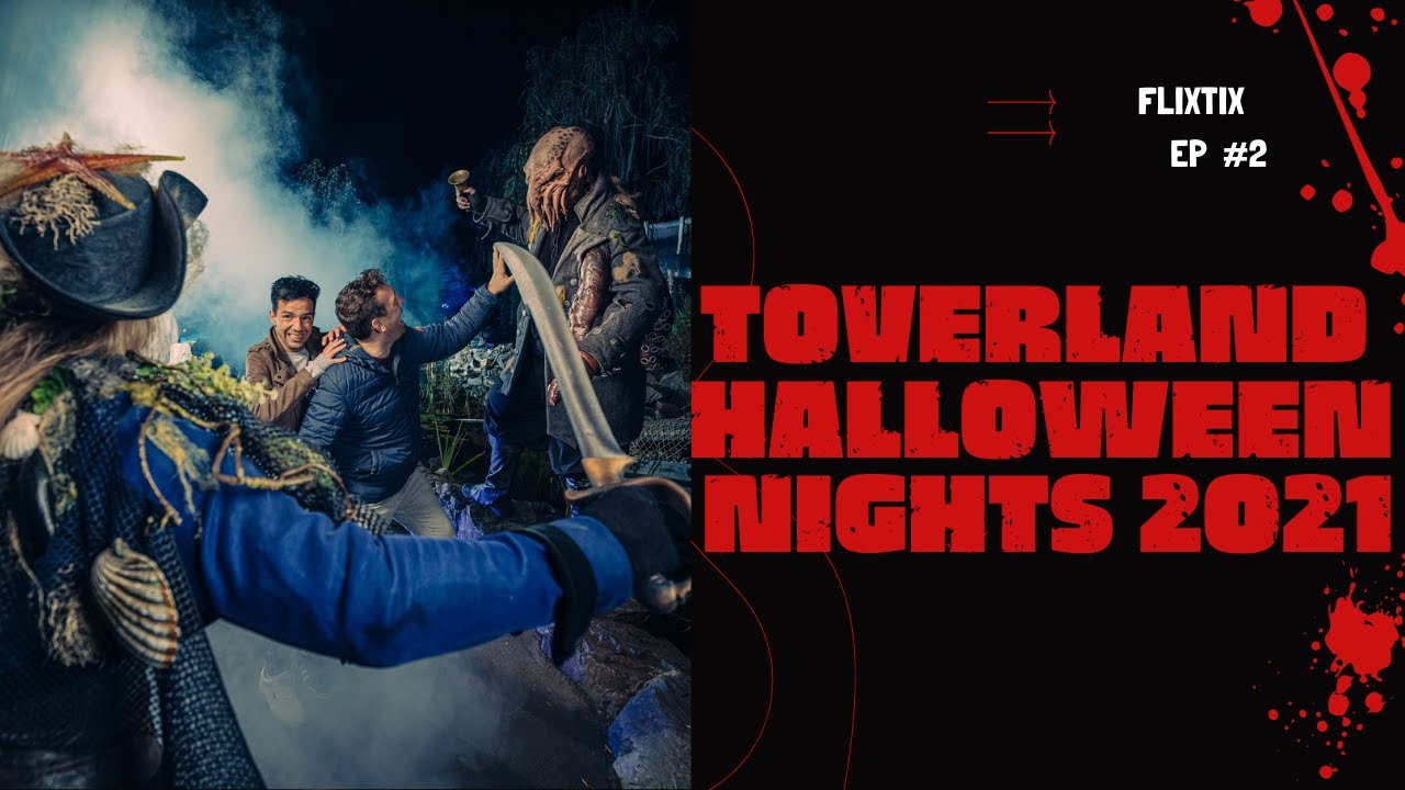 Toverland Halloween Nights 2021 + vuurwerkshow YouTube