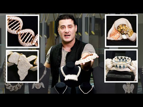 Celebrity Jeweler Avianne Shows Off His Insane Jewelry Collection | On the Rocks | GQ