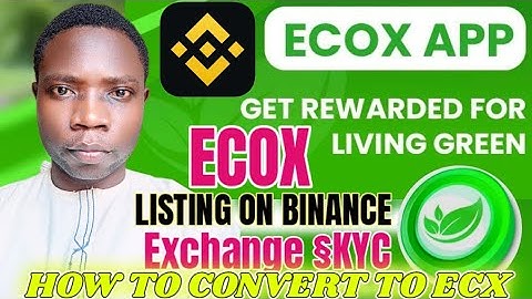 ECOX NETWORK HOW CONVERT POINT TO ECX TOKEN YADDA ZAKUYI CONVERTING NA TOKEN DIN GREEN  