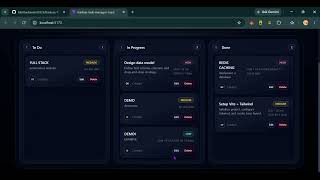 Kanban Task Manager in React | Drag-and-Drop Board with dnd-kit, Tailwind & LocalStorage