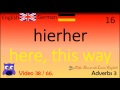 38 Adverbs 3 (Adverbien) Deutsch - Englisch Wörter / German - English Words