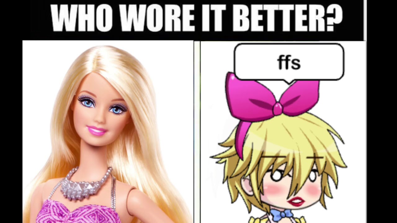 Barbie Girl Meme Gacha Studio YouTube