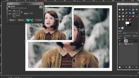GIMP Tutorial - Polaroid Picture