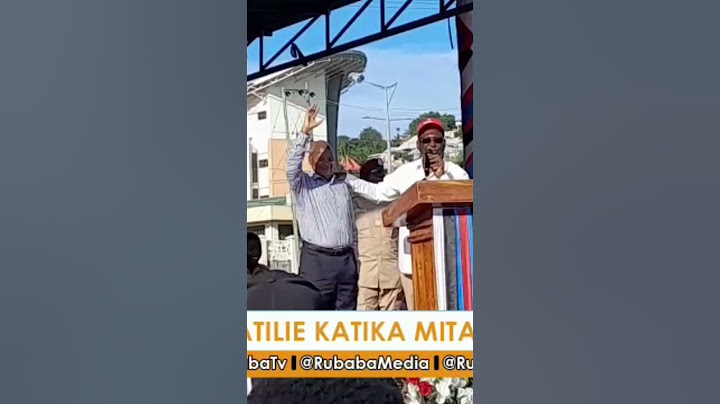 MBOWE AKIMTAMBULISHA DR SLAA CHADEMA #maandamano #mwanza #chadema