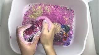 colorful gym chalk by @ASMRcrunchies | asmr sounds | sleeping