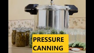 Principles of Pressure Canning