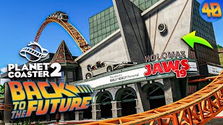 Building Back to the Future Buildings in Planet Coaster 2! (#40)
