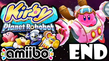 Kirby Planet Robobot END - 3DS Gameplay Walkthrough - Final Boss: Star Dream Ending - UFO amiibo