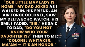 Mijn vader zei dat ik “gewoon ondersteunend personeel” was—totdat zijn pilootvriend ontdekte dat ik