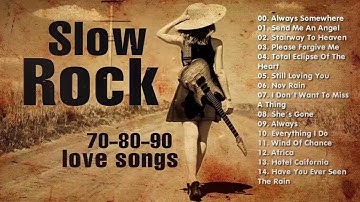 Air Supply, Nirvana, Led Zeppelin, Guns N Roses, Scorpions, Bon jovi📀Slow Rock 70s 80s 90s Love Song