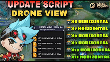 NEW UPDATE!! DRONE VIEW 0,5X 2X 4X & 6X PATCH SPONGEBOB WORK RANKED ANTI RESET- MOBILE LEGENDS