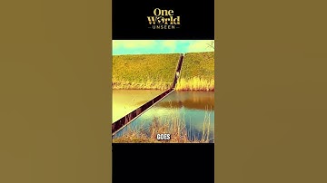 Deze brug lijkt onmogelijk.