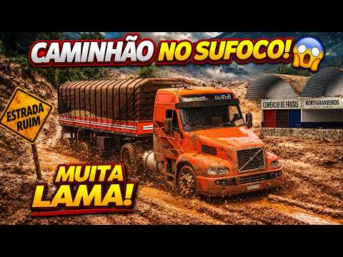 Global Truck Online - Mega Desafio nas Estradas de Terra DIFÍCIL!