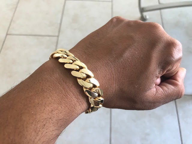 Cuban Link Chain Bracelet For Men All Sizes - OurCoordinates