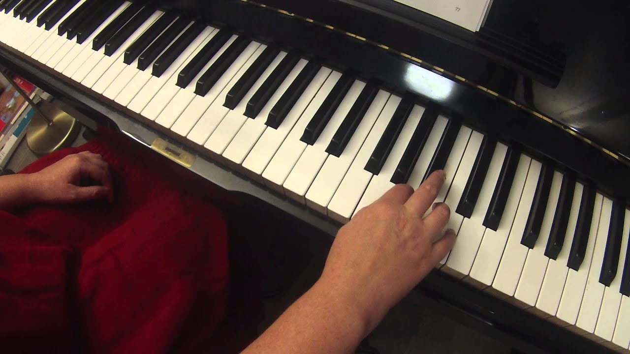 D melodic minor scale  |  2 octaves on piano  |  right hand - SLOW