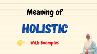 Daily vocabulary | Holistic Meaning | Vocabgram
