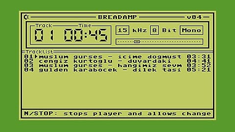 Damar Musics @ Commodore 64 - Breadamp REU