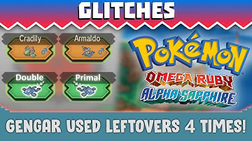 Glitches in Pokemon Omega Ruby and Alpha Sapphire