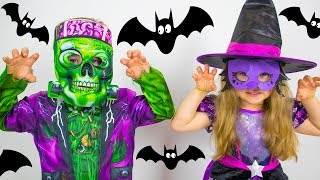 Halloween compilation for kids from Gaby and Alex