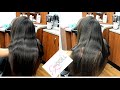 Silk Press on long hair!