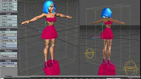 LightWave 8 Cloth Dynamics