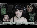 Affordable summer gothic clothing haul  new look  goth alternative fashion  black summer dress