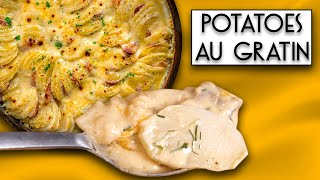 Creamy and Cheesy Potatoes au Gratin