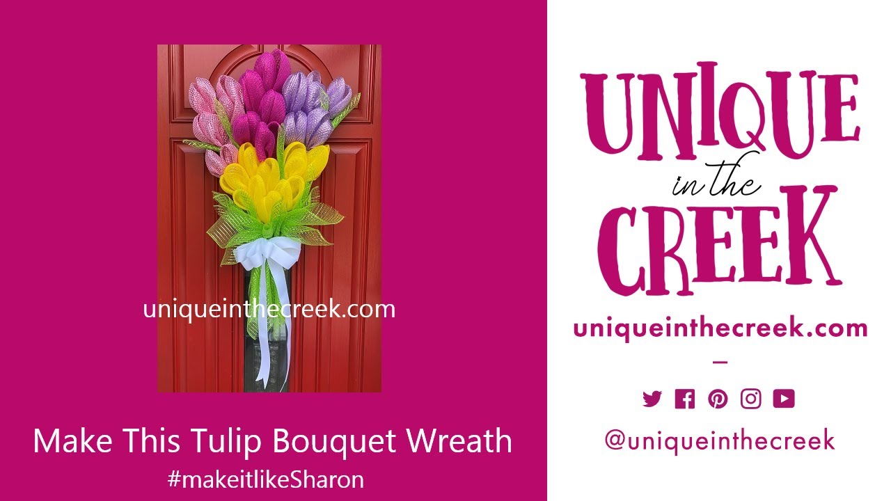 DIY Tulip Bouquet of Flowers for Sale