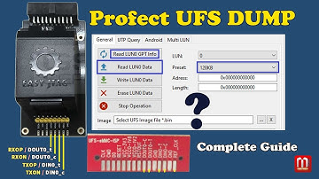 How To Read UFS DUMP | Profect UFS DUMP | Read DUMP UFS Chip