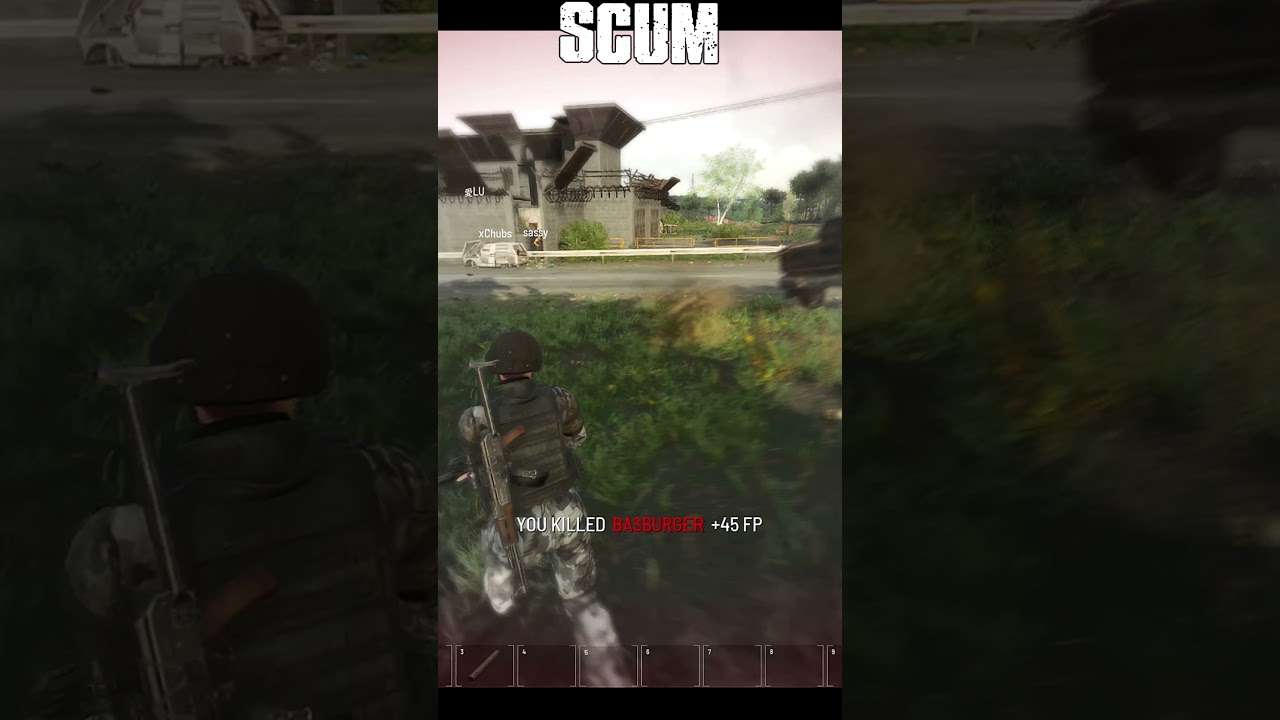 MAN VS MACHINE | SCUM 0.96v | 
