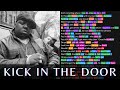 The Notorious B.I.G. - Kick in the door | Lyrics, Rhymes Highlighted