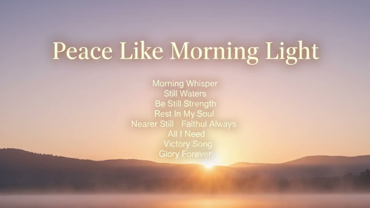 Peace Like Morning Light | Peaceful Prayer & Worship Music (Soft Saxophone Instrumentals)