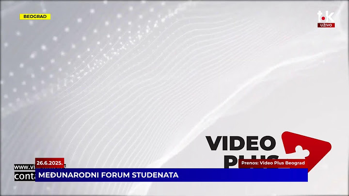 VUČIĆ na Međunarodnom forumu studenata u Beogradu