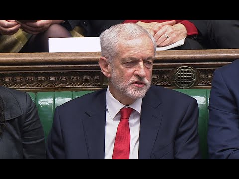 Watch: Jeremy Corbyn appears to mouth ‘stupid woman’ at UK PM Theresa May