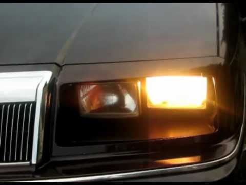 Chrysler LeBaron - Headlamp Cover and Brake / Turn Signal 