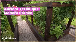 Raised Beds Using Shou Sugi Ban Wood Preservation | Volunteer Gardener screenshot 3