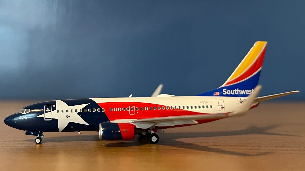 GeminiJets Southwest Airlines Boeing 737-700 Lone Star One N931WN 1:200 G2SWA1009